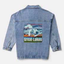 Great Lakes Wearable Art Sonnenaufgang über der Ge