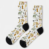 Great Lakes Wildlife Crew Socks Socken (Linkes Detail)