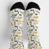 Great Lakes Wildlife Crew Socks Socken (Oben)