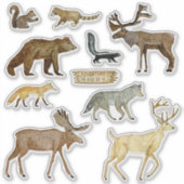 Great Lakes Wildlife Sticker Set (Vorderseite)