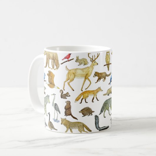 Great Lakes Wildlife Tasse (Vorderseite Links)