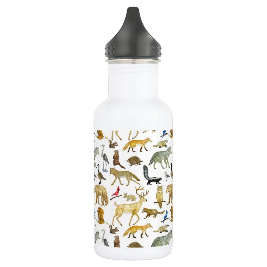 Great Lakes Wildlife Water Flasche Edelstahlflasche (Links)