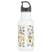 Great Lakes Wildlife Water Flasche Edelstahlflasche (Rückseite)