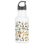 Great Lakes Wildlife Water Flasche Edelstahlflasche (Vorderseite)