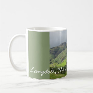 Great Langdale Valley, Lake District, England Kaffeetasse