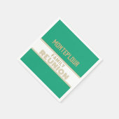 Great Look! Classic, family reunion Serviette (Ecke)