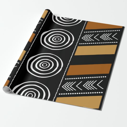 Great looking African Wrapping Paper Geschenkpapier (Ungerollt)