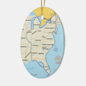 Great Loop Map Ornament (Links)