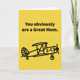 Great Mama Flugzeug 2-C Karte