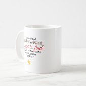 Great Marketing Specialist Personalized Name Gift Kaffeetasse (Vorderseite Links)