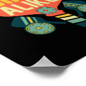 Great Minds Dink Alike Funny Pickleball Poster (Ecke)