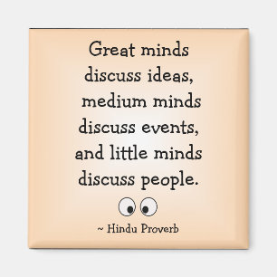 Great Minds Magnet