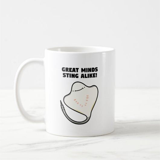 Great Minds Sting Alike Animal Pub Tasse (Links)