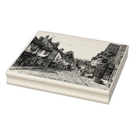 Great Missenden, Buckinghamshire, Vintage Sketch Gummistempel