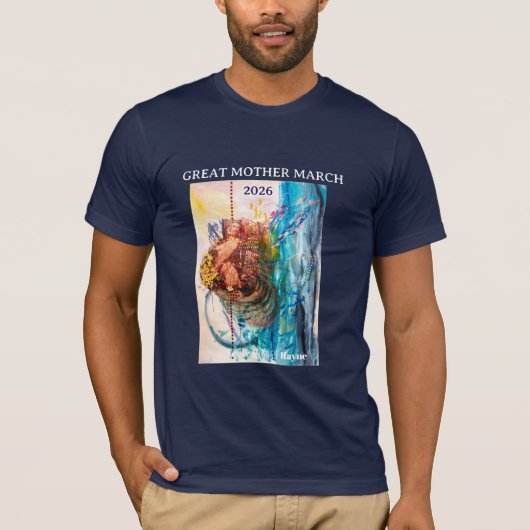 GREAT MOTHER MARCH Rebirth T-Shirt (Vorderseite)