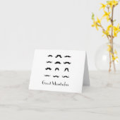 Great Mustaches Grußkarte Karte (Gelbe Blume)