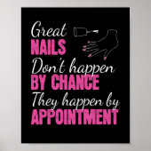 Great Nails Fingernail Manicure Poster (Vorne)