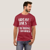 Great Nails Tech Gift Manicurist Nageltechniker T-Shirt (Vorne ganz)