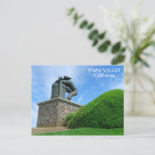Great Napa Valley Postcard! Postkarte (Stehend Vorderseite)
