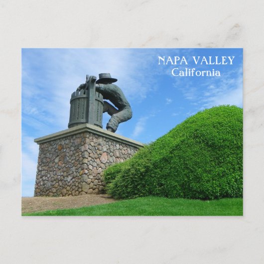 Great Napa Valley Postcard! Postkarte (Vorderseite)