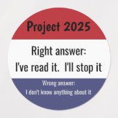 Great Nation Versagend Nation Etiketten (Design 1)