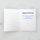 Great Nephew 1st Bären y Birthday Karte (Innenseite)