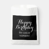 Great Nephew Happy Birthday Geschenk Geschenktütchen (Vorderseite)