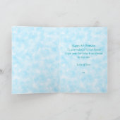 Great Niece 8. Blue Fairy Birthday Karte (Innenseite)