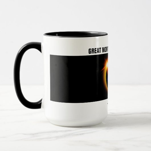 Great North American Eclipse Tasse (Links)