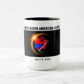 Great North American Eclipse Tasse (Zentrum)