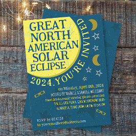 Great North American Solar Eclipse 2024 Viewing Einladung