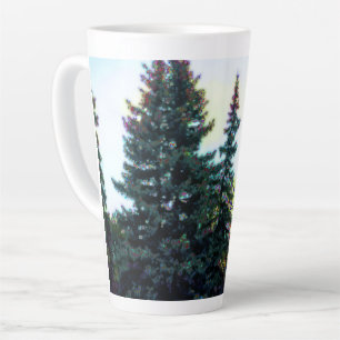 Great North Woods Boreal Forest Canada Pine Trees Milchtasse