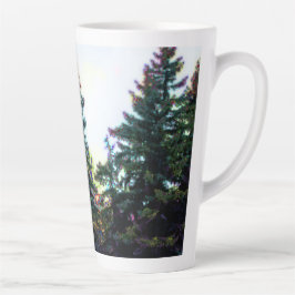 Great North Woods Boreal Forest Canada Pine Trees Milchtasse