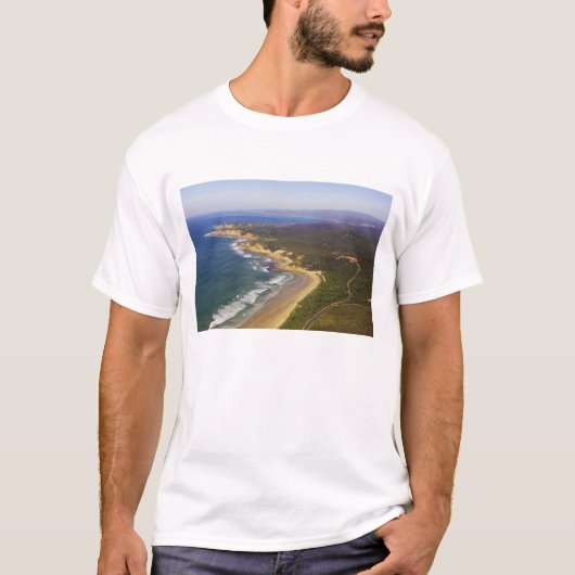 Great Ocean Road and Split Point Lighthouse, T-Shirt (Vorderseite)