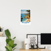 Great Ocean Road Australien Vintag Poster (Heimbüro)