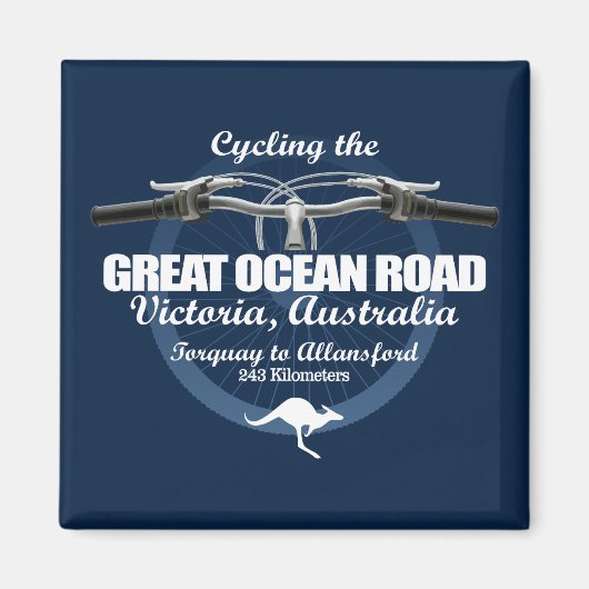 Great Ocean Road (H2) Magnet (Vorne)