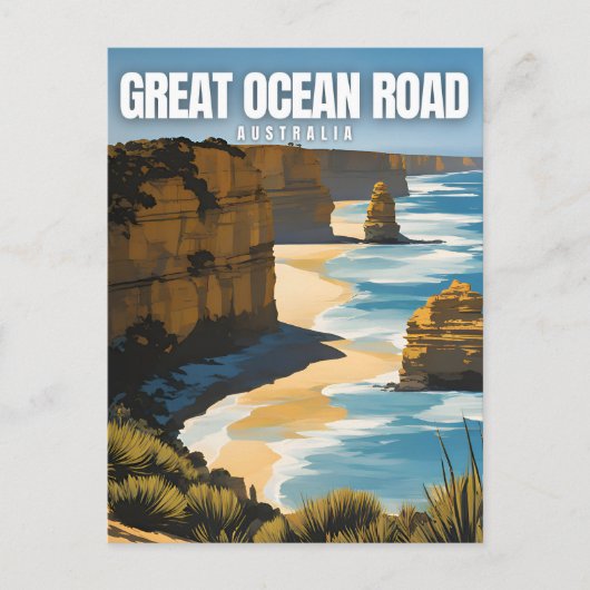 Great Ocean Road Postkarte (Vorderseite)