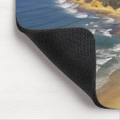 Great Ocean Road und Split Point Lighthouse, Mousepad (Ecke)