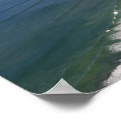 Great Ocean Road und Split Point Lighthouse, Poster (Ecke)