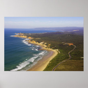 Great Ocean Road und Split Point Lighthouse, Poster