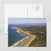 Great Ocean Road und Split Point Lighthouse, Postkarte (Vorne/Hinten)