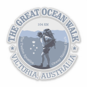 Great Ocean Walk (BG) Aufkleber
