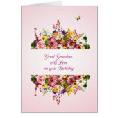 Great Oma Birthday Beautiful Bouquet (Vorne)