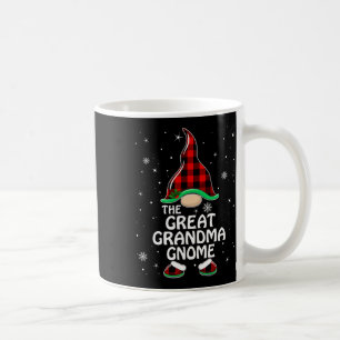Great Oma Gnome Buffalo Kariert Matching Family Kaffeetasse