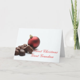 Great Oma Merry Weihnachtskarte Feiertagskarte