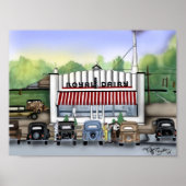 "Great Opa's Dairy & Ice Cream Shop" Poster (Vorne)