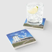 Great Orme Wales. Steinuntersetzer (Seitenansicht)