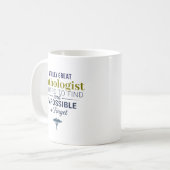 Great Pathologis Personalized Name Gift Coffee Mug Kaffeetasse (Vorderseite Links)