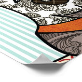 Great Pattern Dane Poster (Ecke)