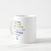 Great Payroll Specialist Personalized Name Gift Kaffeetasse (Vorderseite Links)